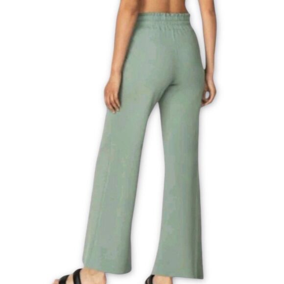 Johnny Was Calme Wide Leg Relaxed Terry Pant Sweatpants - Picture 3 of 16
